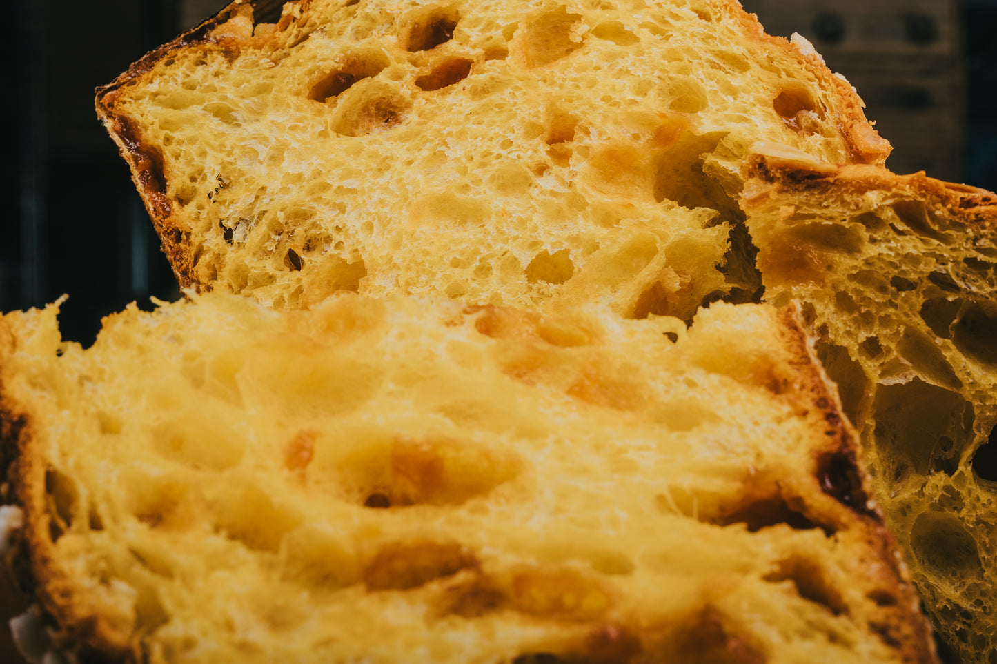 Panettone Pesca e Mandorle