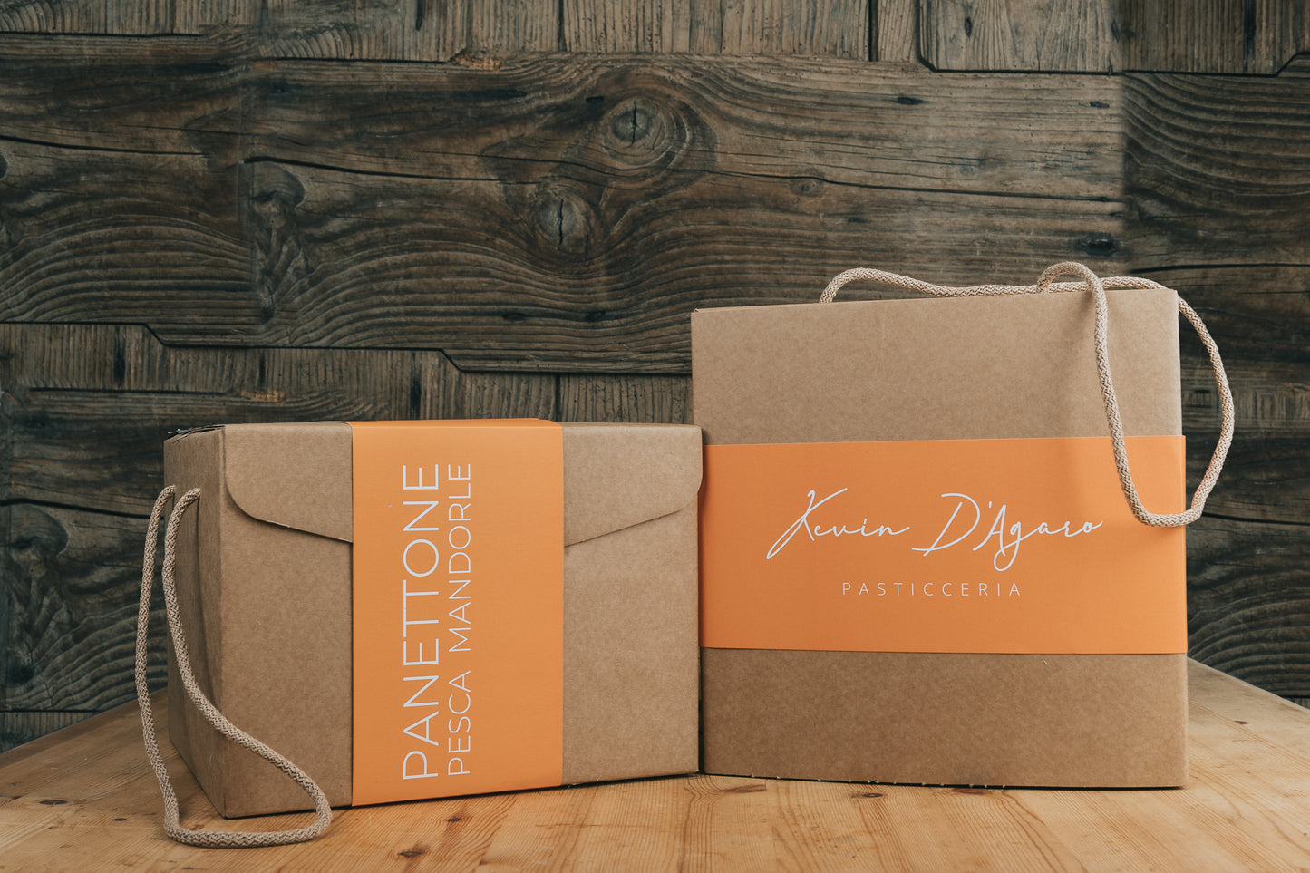 Panettone Pesca e Mandorle