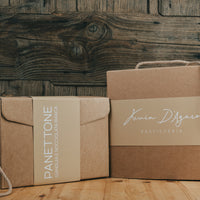 Panettone Gianduia e Nocciolato Bianca