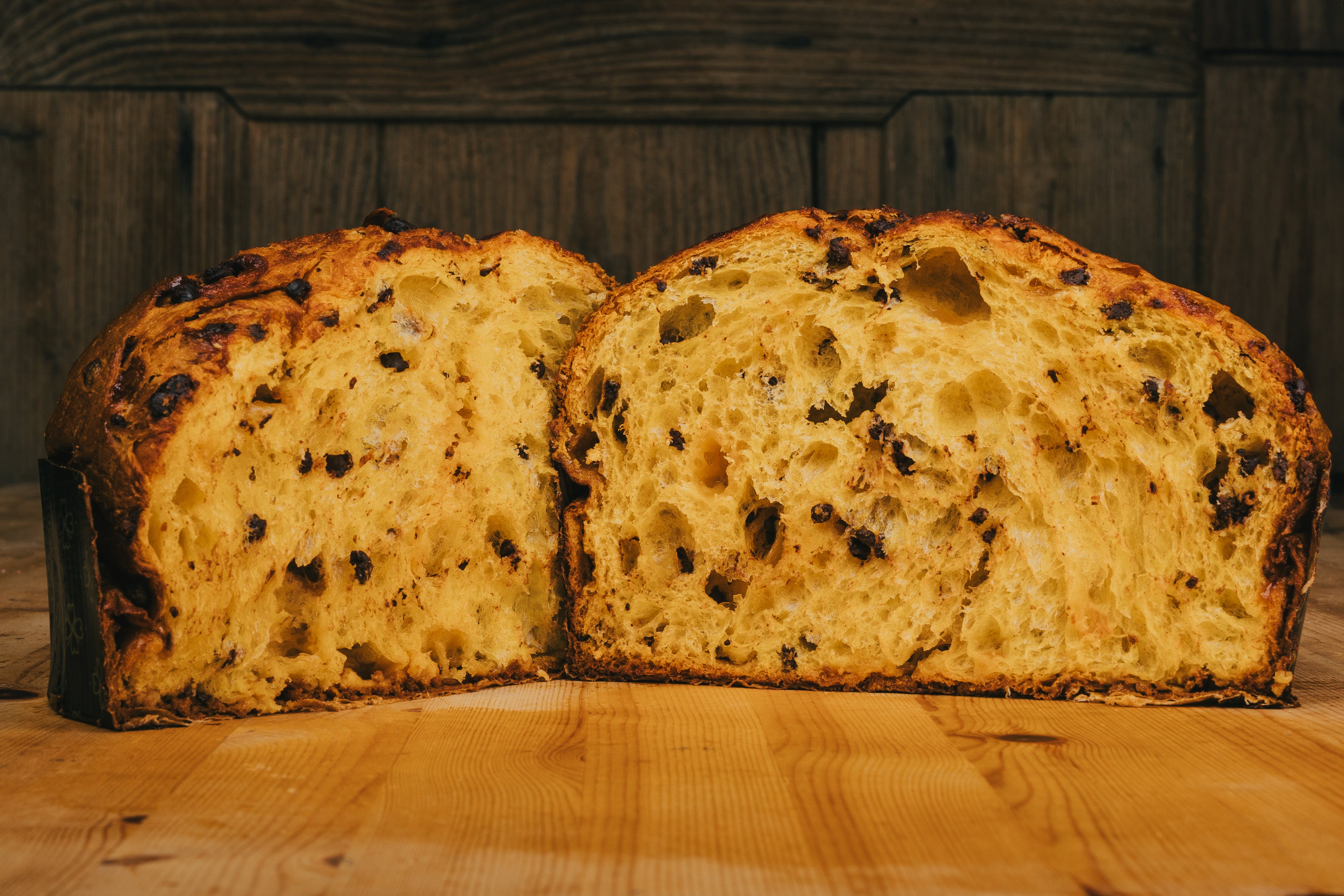 Panettone Pere, Cioccolato e Rum