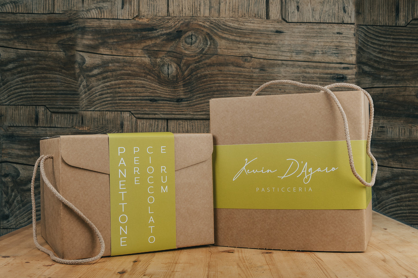 Panettone Pere, Cioccolato e Rum